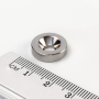 Magnet neodim 15x5 mm, gaura de 4 mm cu sanfren, disc, N35