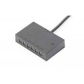 Controller dimmer cu telecomanda touch, RX/TX, 12V-24V DC, max 120W, negru, LP3825-TH Controller dimmer cu telecomanda touch, RX/TX, 12V-24V DC, max