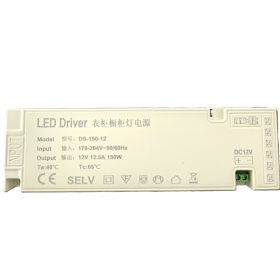 Sursa de alimentare pentru module/aplice led mobila, 12V DC, 12.5A, 150W, DS-150-12 Sursa de alimentare pentru module/aplice led mobila, 12V DC