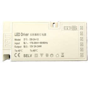 Sursa de alimentare pentru module/aplice led mobila, 12V DC, 2A, 24W, DS-24-12 Sursa de alimentare pentru module/aplice led mobila, 12V DC