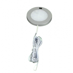 Spot led aplicat cu senzor IR, alb cald, DC12V, 3W, argintiu Spot led aplicat cu senzor IR, alb cald, DC12V, 3W, argintiu