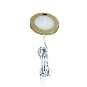 Spot led aplicat cu senzor IR, alb cald, DC12V, 3W, auriu Spot led aplicat cu senzor IR, alb cald, DC12V, 3W, auriu