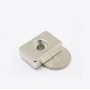 Magnet neodim 30x20x10 mm, gaura de 5 mm cu sanfren