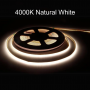Banda LED COB alb natural, 24V DC, 480LEDs/m, 10m, IP20