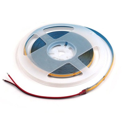 Banda LED COB alb cald, 24V DC, 480LEDs/m, 10m, IP20