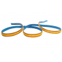 Banda LED COB alb cald, 24V DC, 400 LEDs/m, 5m, IP20