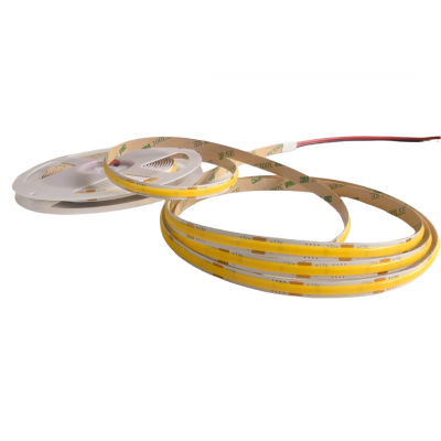 Banda LED COB alb natural, 12V DC, 560LEDs/m, 5m, IP20
