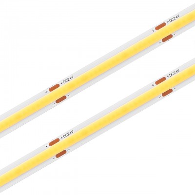 Banda LED COB alb natural, 24V DC, 320LEDs/m, 10m, IP20