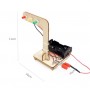 Semafor DIY pentru copii, OKYN2113, kit de asamblare cu LED