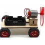 Masina eoliana DIY, kit educativ cu motor electric si elice