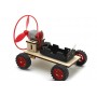 Masina eoliana DIY, kit educativ cu motor electric si elice