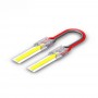 Conector clampdown pentru banda LED monocrom 8mm, conexiune