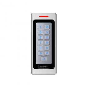 Tastatura control acces standalone EP-S701-EM, iluminata, RFID/NFC, IP67, carcasa aluminiu, card si PIN, alarma sabotaj Tastatura control acces standalone EP-S701-EM, iluminata