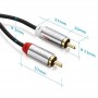 Cablu audio rca 1.5 m, stereo, sentivus S-AU080-150