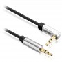 Cablu audio jack 3.5 tata-tata(unghi drept) 5.0M  sentivus s-au030-500