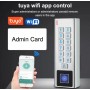 Tastatura control acces biometric TUYA WiFi, RFID, PIN