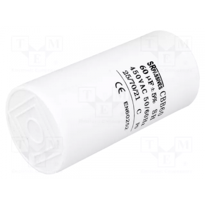 Condensator pornire motor 60uf CBB60A-60/450
