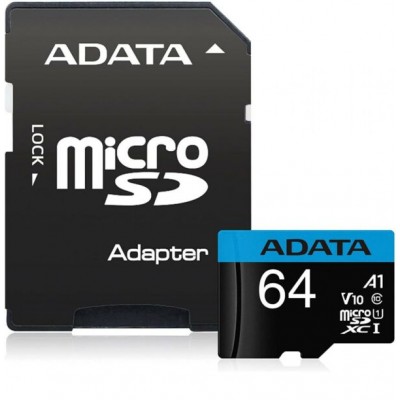 Card memorie ADATA 64GB ,AUSDX64GUICL10A1-RA1