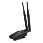 USB Adaptor Wireless 2.4GHz 300Mbps cu antena dubla - Black