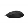 Mouse optic A4TECH USB Fstyler Negru, FM12 Black