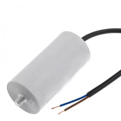 Condensator pornire motor cu surub si fire - 50UF / 450V,Ducati