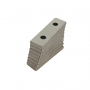 Magnet neodim 40x12x4 mm, 2 x gaura de 4.5 mm cu sanfren