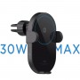 Suport / Incarcator wireless auto Xiaomi USB-C, 30W, Mi W03ZM