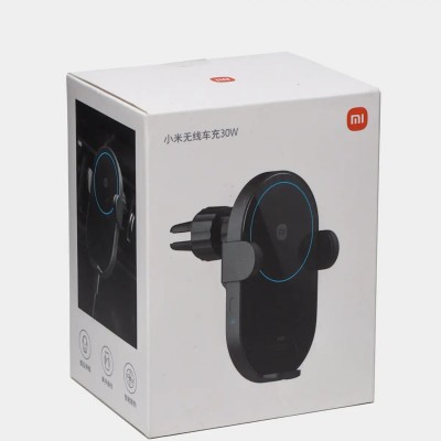 Suport / Incarcator wireless auto Xiaomi USB-C, 30W, Mi W03ZM