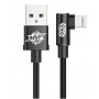 Cablu alimentare si date Baseus MVP, USB A-Lightning (unghi drept)