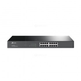Switch cu 16 porturi TP-Link Rackmount TL-SG1016, 8000 MAC, 32 Gbps
