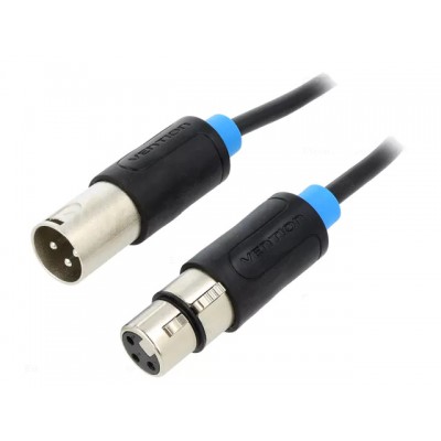 Cablu XLR(mama)-XLR(tata) 5M, Vention