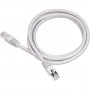 Cablu UTP SPACER Patch cord Cat6, 2 m, alb, SPPC-FTP-CAT5-2M