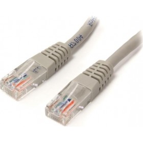 Cablu UTP SPACER Patch cord Cat5e, 10 m, alb, SP-PT-CAT5-10M