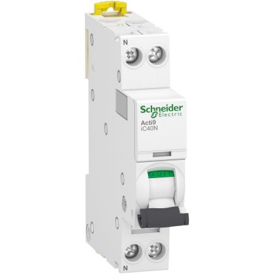 Siguranta automata curba B Schneider, 1P+N 32A 6kA/10kA, A9P44632