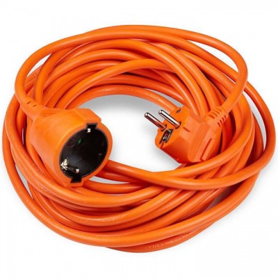 Prelungitor fisa-priza ,16A, IP20, cablu 3x1.5mm2, 5 m, Portocaliu FP15O05