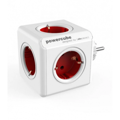Priza Power Cube Original 4 X Prize ,Rosu P-CUBE