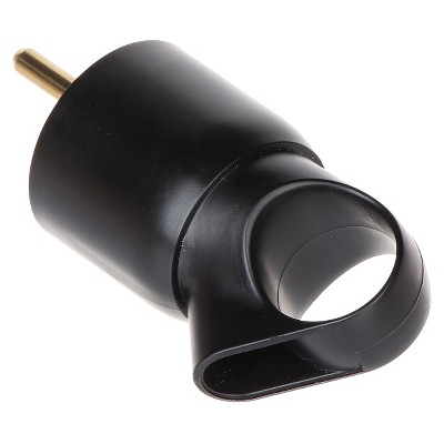 Stecher/Fisa  Legrand 16A, cu inel extragere, Negru 2 P+T 050328