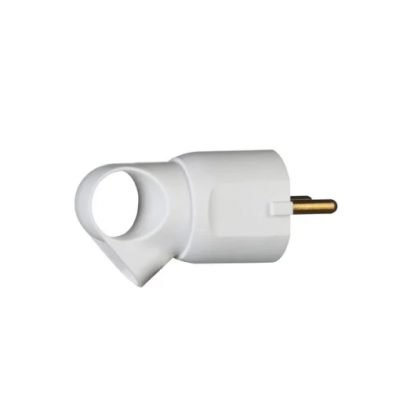 Stecher/Fisa Legrand 16A, cu inel extragere, Alb 2 P+T 050166