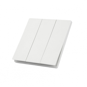 Comutator MiBoxer GANG-E010, PUSH 3-zone, 86x86 mm, 250V AC, 10A, alb Comutator MiBoxer GANG-E010, PUSH 3-zone, 86x86 mm, 250V AC