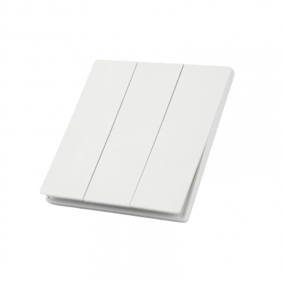 Comutator MiBoxer GANG-E010, PUSH 3-zone, 86x86 mm, 250V AC
