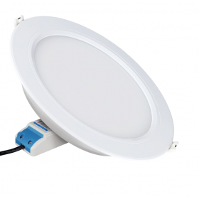 Spot LED incastrat MiBoxer, FUT066, 12W, RGB+CCT,  2.4GHz, 2700-6500K, 1100lm, AC 100-240V, alb Spot LED incastrat MiBoxer, FUT066, 12W, RGB+CCT, 2.4GHz
