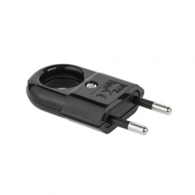 STECHER PLAT TIP EURO NEGRU, CU INEL EXTRAGERE, URZ3014