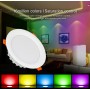 Spot LED MiBoxer FUT065, 18W, incastrat, RGB+CCT, 1500LM