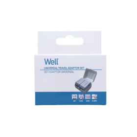 Adaptor priza universal pentru calatorie, Well 50058