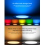 Spot LED MiBoxer FUT070, incastrat,6W, RGB+CCT, anti-glare
