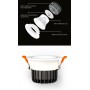 Spot LED MiBoxer FUT070, incastrat,6W, RGB+CCT, anti-glare