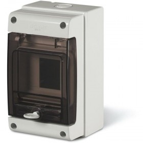 Tablou sigurante PT 4M, Scame 672.2004, IP66 montare aplicata M190 4 module 112x190x106mm GRI