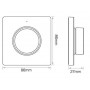 Telecomanda de perete MiBoxer, K1-W, 2.4Ghz cu buton rotativ