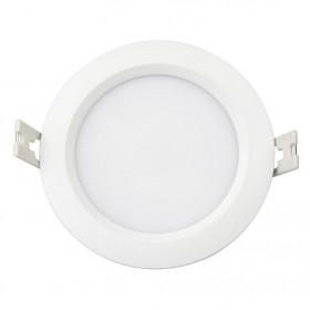 Spot LED MiBoxer FUT063, 6W, incastrat, RGB+CCT, 500LM, 2700K-6500K, lumina ajustabila, 2.4GHz, AC100-240V, rotund, alb, IP54 Spot LED MiBoxer FUT063, 6W, incastrat, RGB+CCT, 500LM