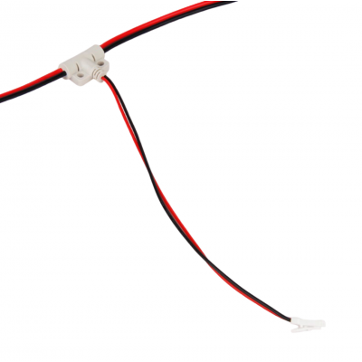 Cablu alimentare in T pentru sistem iluminat scari 2‑fire